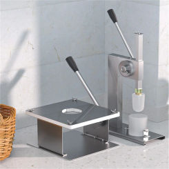 Manual Steamed Bun Dough Press Dough Close Tool Stainless Steel Housing 3 Sizes Molds Optional Efficient Equipment