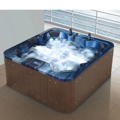 2390mm Swimming Pool Whirlpool Bathtub Acrylic Hydromassage Surfing Multi-People Outdoor SPA NS2008