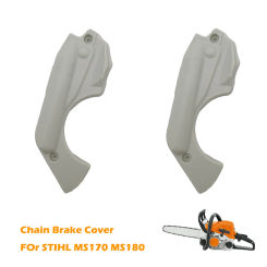 2pcs Chainsaw Chain Brake Cover for STIHL MS180 MS170 017 018 MS 170 180 #1130 021 1100 Chainsaws Replacement Part Garden Tools