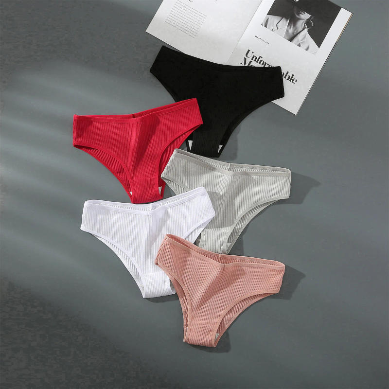 Description Picture 3 of item3Pcs Sexy Women's Mid Waist Length Triangle Pants 2024 Women's Bikini Trendy Summer Women's Clothing Tight, Breathable Coolness