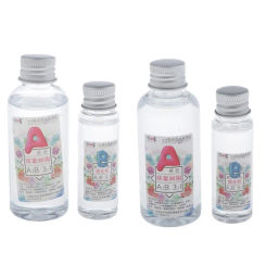 1 Set AB Clear Crystal Epoxy Resin Glue for DIY Crafts 3:1 100g Hard Glue