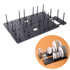 Adjustable Kitchen Dish Drying Rack Kitchen Shelf Organizer Telescopic Dish Plate Drying Rack Bowl Pot Lid Storage Holder