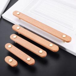 Wood Cabinet Door Handles Knobs with Screws Unique Closet Pulls Drawer Knobs Dresser Decorative Pull Kitchen Remodeling Hardware