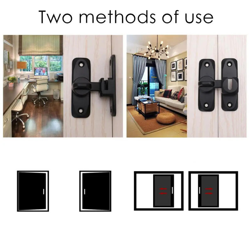 Description Picture 2 of itemZinc Alloy No Punching Cam Cylinder Locks Lock Door Bolt Sliding Door Latch Sliding Door Lock Anti-theft Buckle