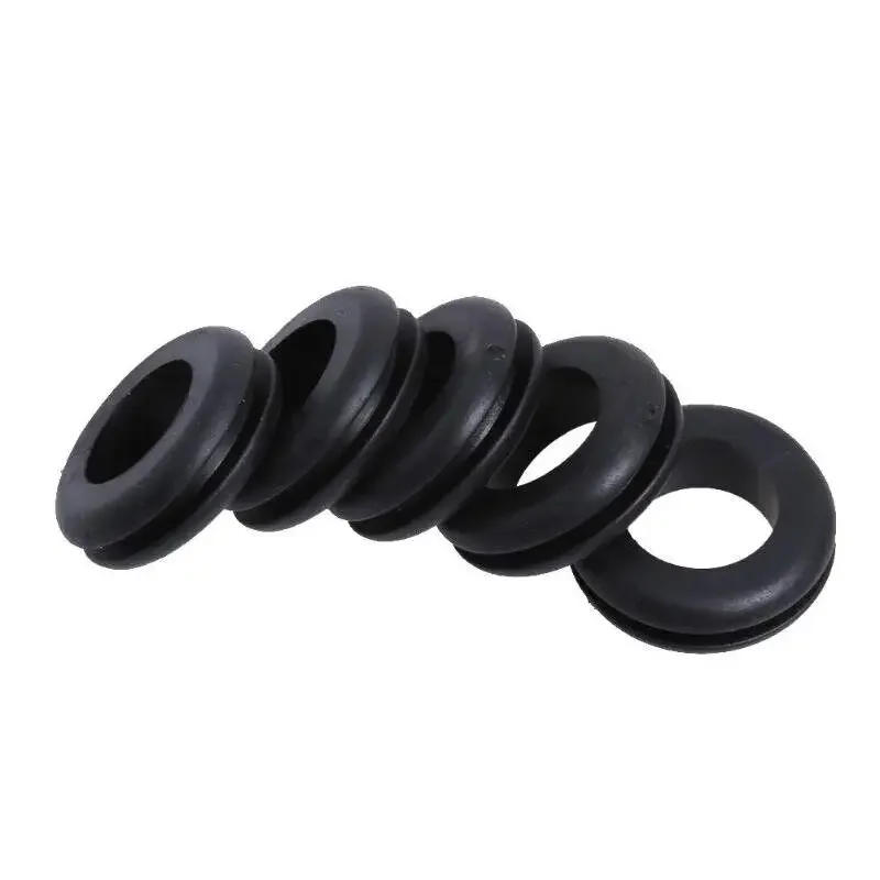 Description Picture 4 of item200pcs 3/5/6/8/10/12/16/20mm Rubber Seal Ring Oil Sealing Grommet Gasket for Protect Wire Cable Hole Protection Ring Shim Washer