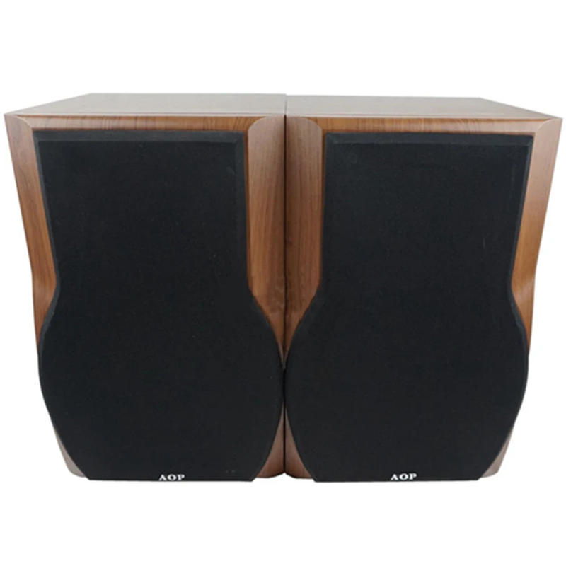 Description Picture 3 of item8 Inch Bookshelf Speaker High and Low frequency Two-Way HIFI Wooden Passive Audio Sound Amplifier Monitor Speaker Music Player