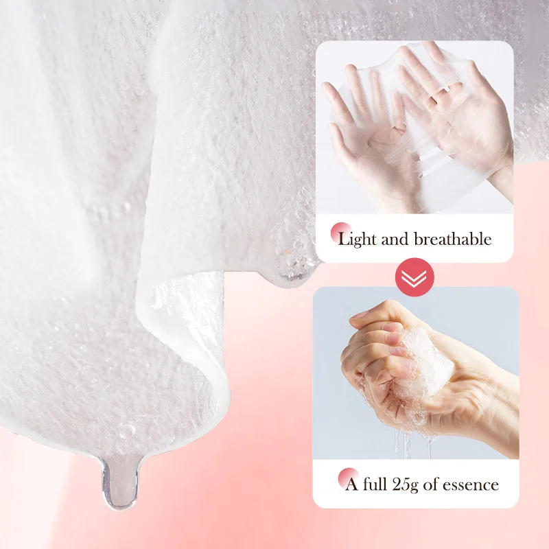 Description Picture 6 of item10pcs Fruits Facial Masks For Face Skincare Moisturizing Brightening Hydrating Firming Face Mask Beauty Face Skin Care Products