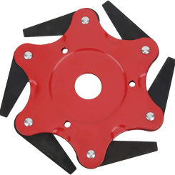 Trimmer Head Replacement for String Trimmers, Reversible Weed Eater, Brush Cutter Blades, Professional Grass Trimmer Head