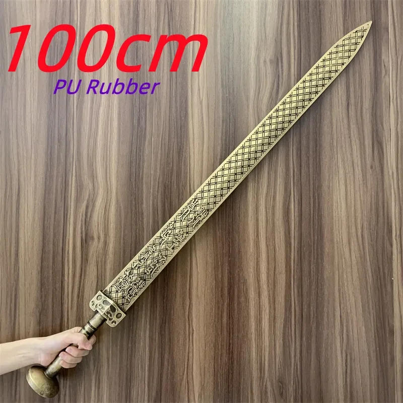 Description Picture 2 of itemNew Chinese Ancient Sword Silver Ver. King of Yue State Dynasty Sword Weapon Role Playing Model Toys Knife Cosplay 1:1 Safety