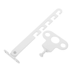 Window Brace Lock Child Limiters Safety Bars 1800X200X150CM Proof Restrictor Door Opening White Locks