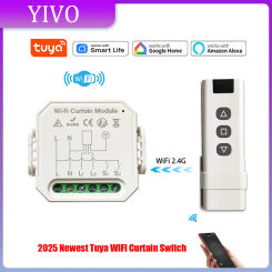 Tuya WiFi Smart Curtain Switch Module For Blinds Roller Shutter Electric Motor Smart Life Control Works With Alexa Google Home