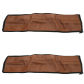 2PCS  Brown