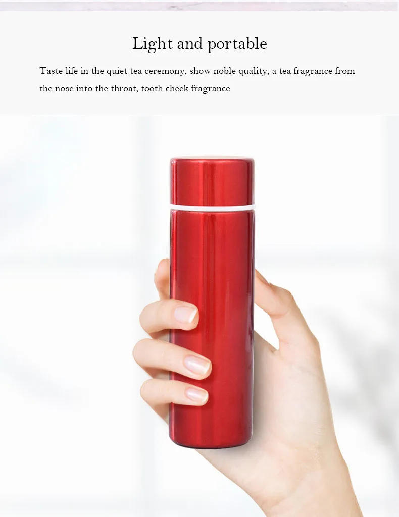 Description Picture 5 of item130ML Portable Pocket Thermos Bottle Stainless Steel Mini Thermal Water Bottle Insulated Flask Cup Outdoor Camping Drinkware