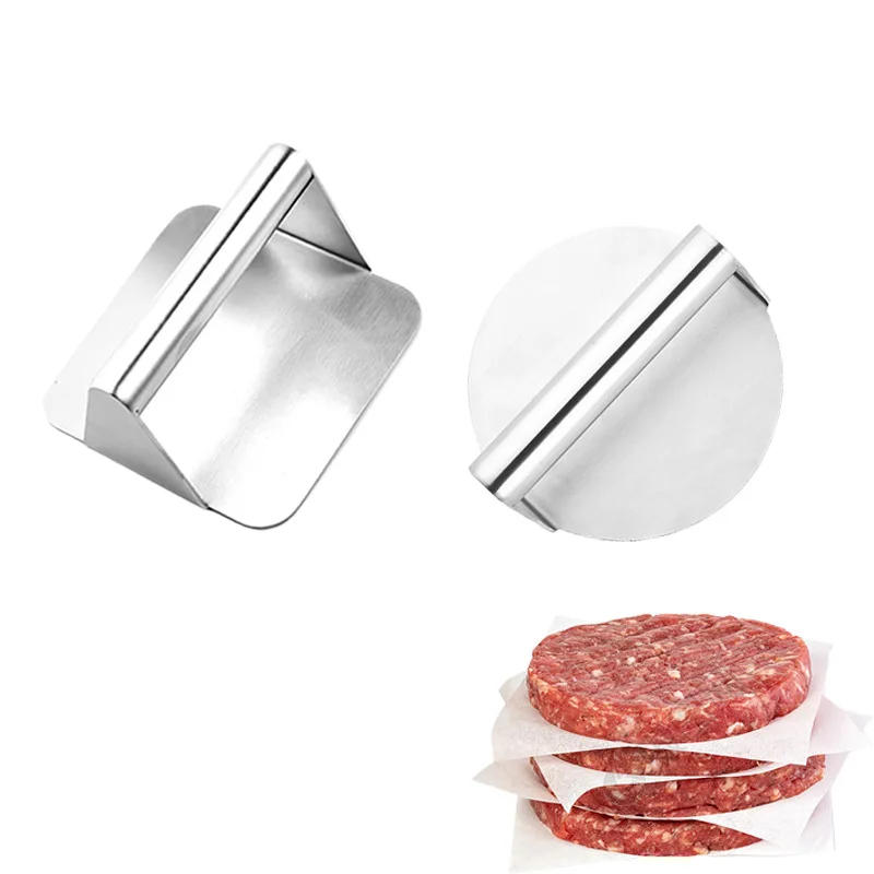 Description Picture 3 of itemHamburger Press 304 Stainless Steel Non-Stick Meat Beef Grill Burger Press Patty Maker Hamburger Maker Kitchen Supplies