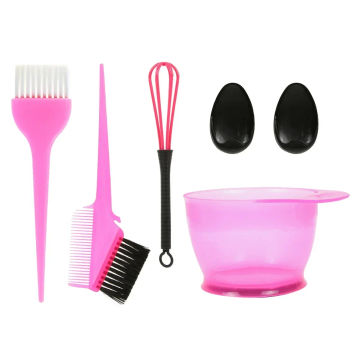 Hair Color Dye Bowl Comb Brushes Tool Kit Set Tint Coloring Dye Bowl Comb Brush Twin High Quality Headed Brushes Set