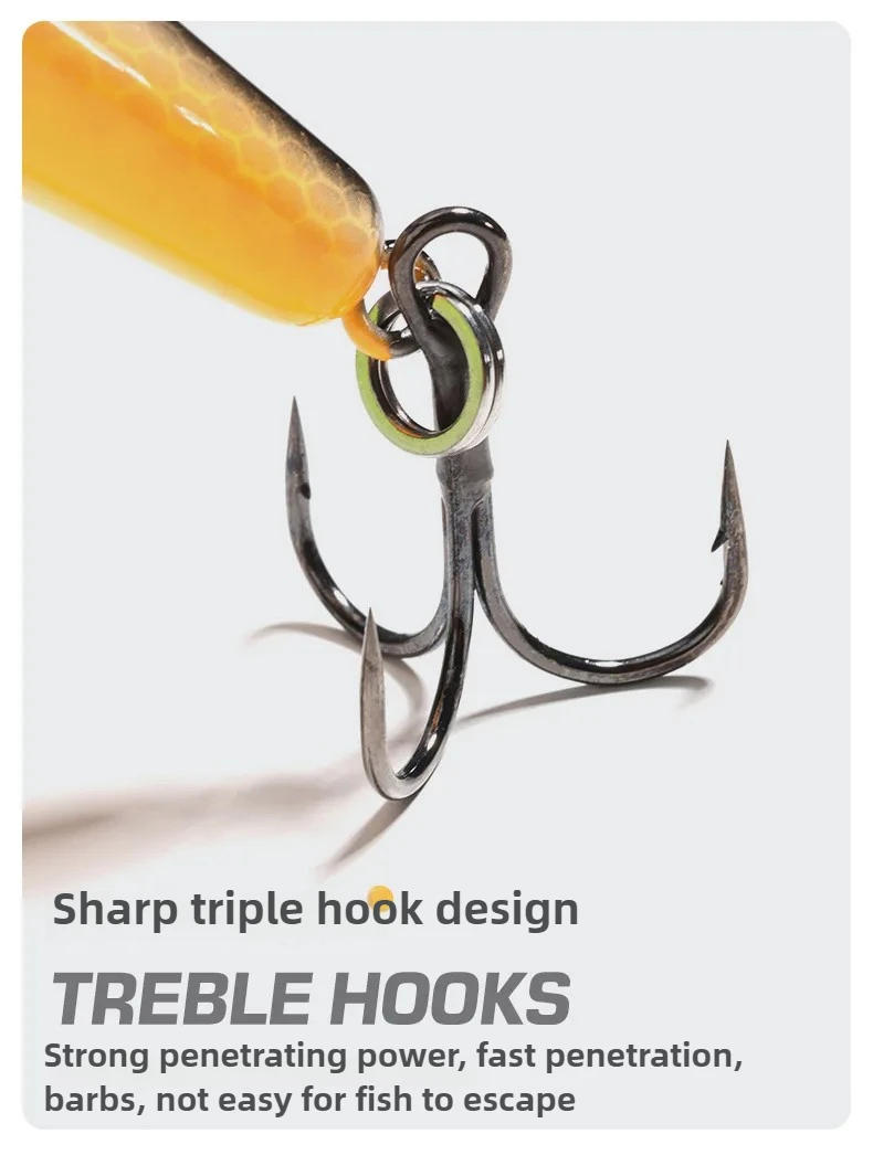 Description Picture 5 of itemDeep diving Floating Minnow Fishing Lure Wobblers 12cm/17g Hard Bait Fresh Water Ocean Boat Beach Sea Fishing Crankbait Perch