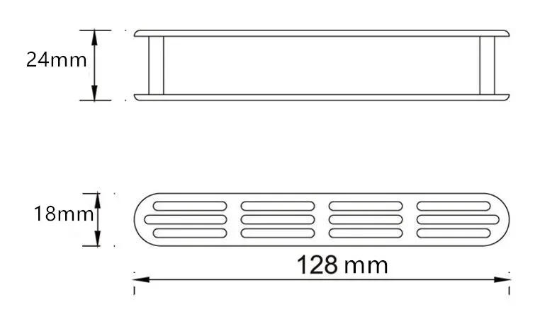 Description Picture 2 of itemOval  Air Vent ABS Louver for Closet wardrobe shoe Cabinet ventilation hole cover fan grill furniture Hardware Accessories