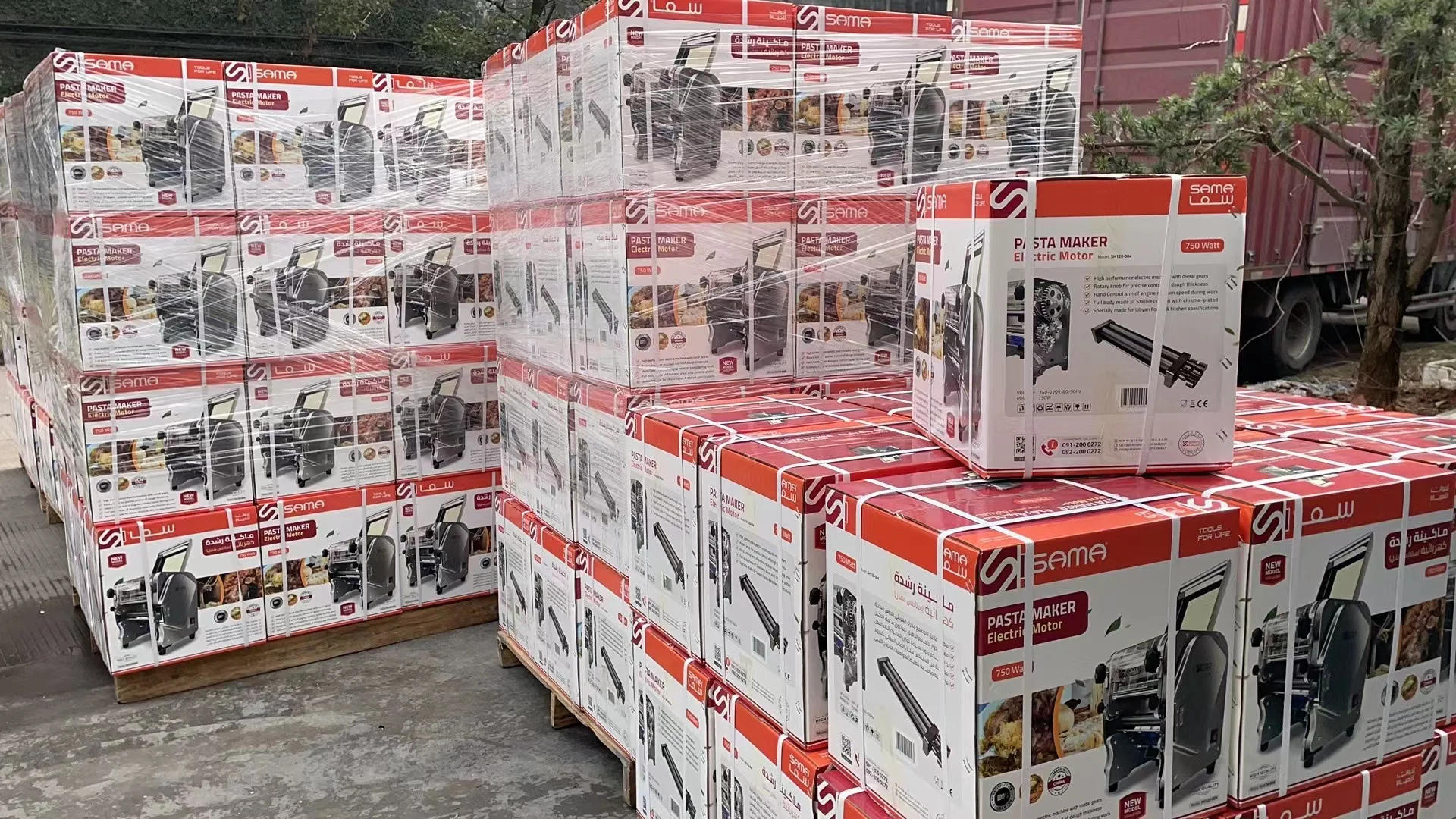 Description Picture 5 of item2023 New 220V Electric Noodle Machine No-knife Noodle Pressing Machine Dumpling Wonton Wrappers Automatic Pasta Maker Machine