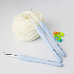 1pc Soft Handle Crochet Knitting Needles Weave Tool DIY Sewing Knitting Accessories Non-slip And Durable