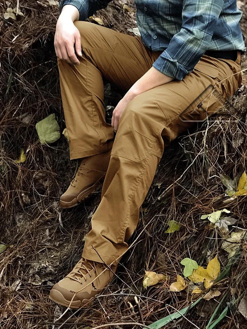 Description Picture 2 of itemMen's casual pants straight-tube fashion city trousers multi-pocket conventional casual pants straight-tube youth