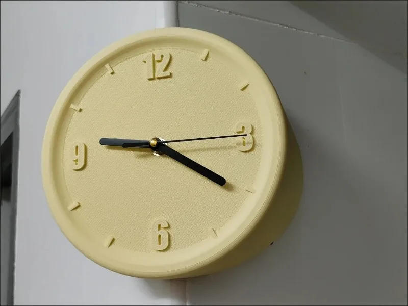 Description Picture 4 of itemModern Corner Wall Clocks Minimalist Wall Art Clock Bedroom Mechanism Silent Watches Living Room Luxury Desktop Watch Home Decor