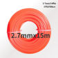 2.7mmx15m