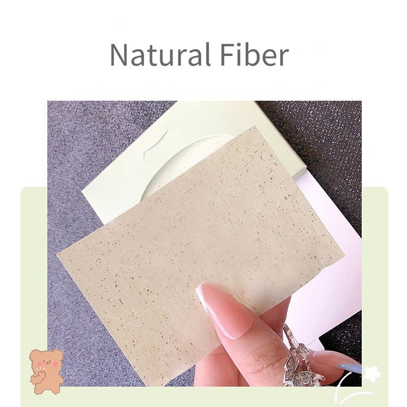Description Picture 5 of item100pcs Face Oil Control Cleaning Wipes Oil Control Face Absorbent Paper Absorbing Sheet Oily Matting Tissues Face Cleaning Paper