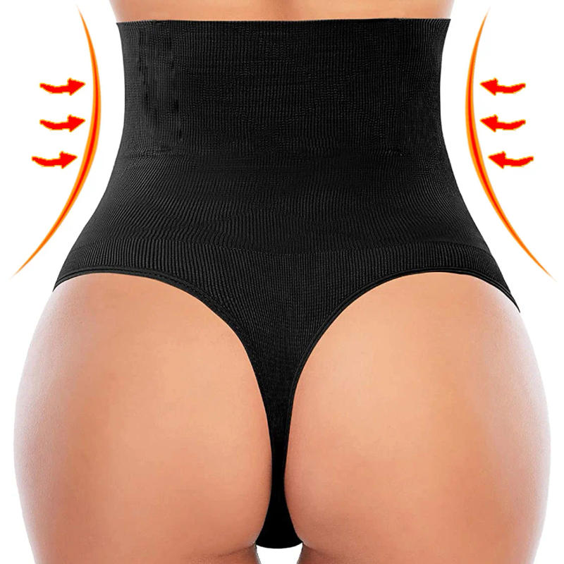 Description Picture 3 of itemWomen Slimming Panties Body Shaper High Waist Thong Belly Control G String Waist Trainer Butt Lifter Panty Hip Shaping Panties