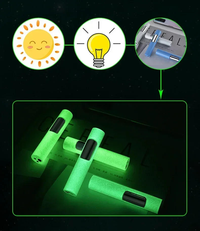 Description Picture 3 of itemNew Torch Luminous Lighter Jet Cigarette Cigar Accessories Pen Airbrush Butane Refill Metal Windproof LighterGadget gift for men