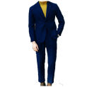 Fashion Tweed Mens Suits Wedding Tuxedos Prom Dresses Tailored Made Business Groom Wear 2 Piece Blazer Sets Jacket+Pants