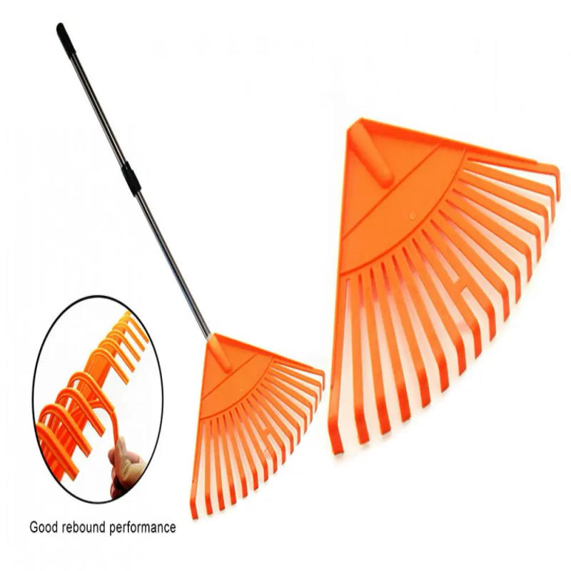 Description Picture 3 of itemGrass Rake Plastic Long Lasting Easy Installation Weed Puller Tool Wide Application Large Leaf Lawn Rake Garden Accessories