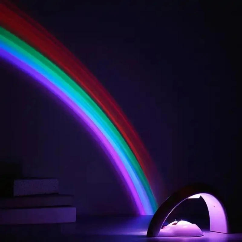 Description Picture 4 of itemAmazing Rainbow Projector Night Light Romantic LED Night Light Couple Birthday Gift Second Generation Rainbow Projection Lamp