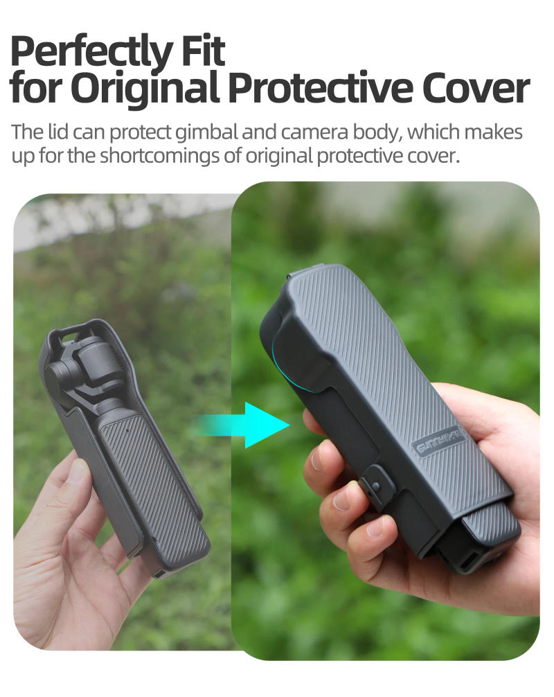 Description Picture 5 of itemHandheld Gimbal Protective Cover For DJI OSMO Pocket 3 Anti-scrach Dustproof Screen Cover For DJI Pocket 3 Camera Accessories