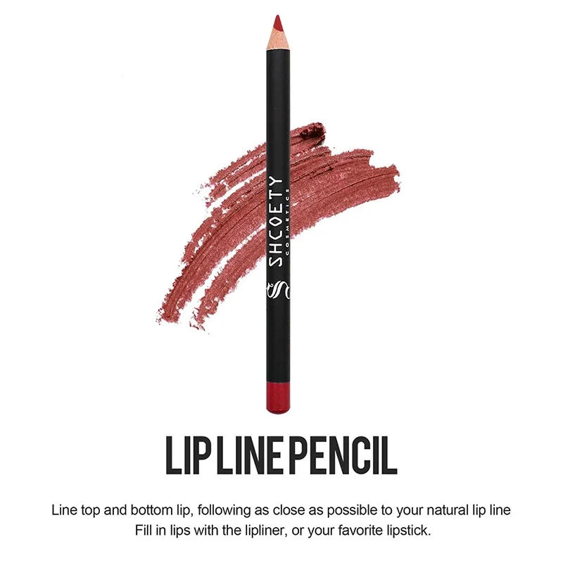 Description Picture 5 of item12 Pcs Matte Lipstick Lipliner Nude Makeup Lasting Makeup Keep Lipstick Pen Set Not Fade Lipliner Set Waterproof Sweat Proof