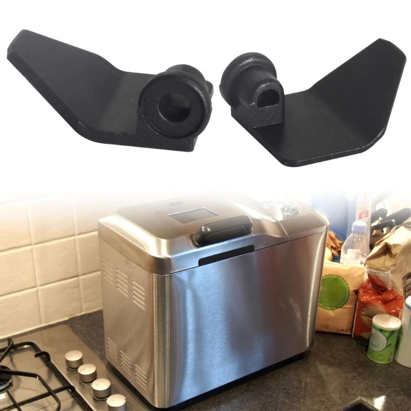 Description Picture 4 of item2 PCS Bread Maker Part Bread Maker Paddles Bread Maker Non-stick Dough Stirrer Kneading Tool Metal Bread Machine Part