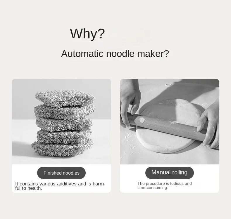 Description Picture 4 of item220V Noodle Machine Household Fully Automatic Electric  Pressing Machine  Making and  Integrated Machine