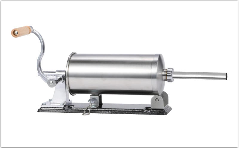 Description Picture 3 of itemMASTER FENG 6LBS Horizontal Sausage Stuffer with 8 Filling Nozzles