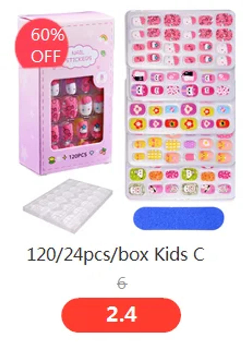 Description Picture 4 of itemClear Nail Sticker Storage 20/120 slots Nails Stickers Storage Book Nail Water Decals Holder Orgnizer Manicure Nail Art Tools