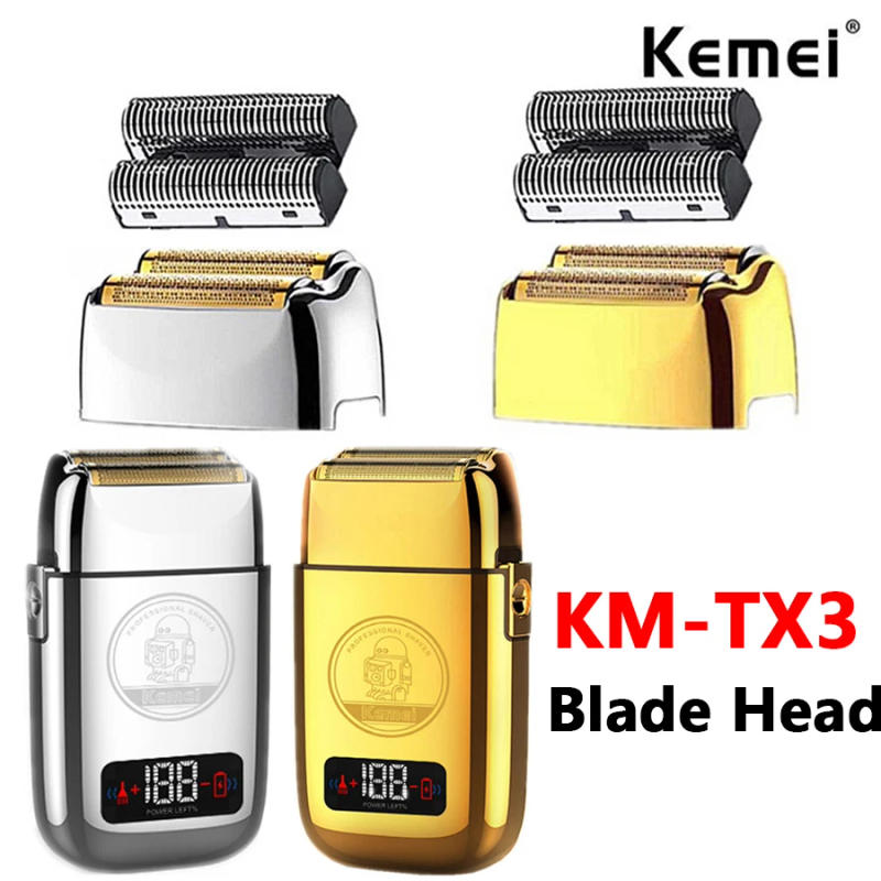 Description Picture 2 of itemKemei Professional Replacement Foil and Cutter Blades Set Suitable For Kemei TX3 Shaver Original Electric Shavers Blades