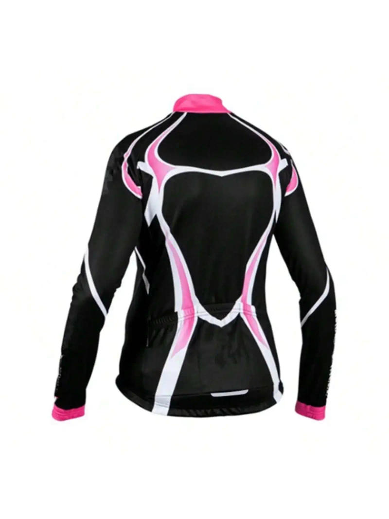 Description Picture 3 of itemWomen's Cycling Jersey Bike Shirt Bicycle Tights Clothing Long Sleeve Shirt Running Top Breathable