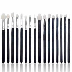 brochas maquillaje Silicone Eyeshadow Lip Applicator Makeup Brushes Eyeliner Lip Brush Professional Eye Shadow Cosmetic Tools