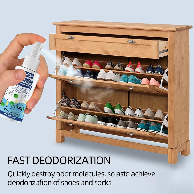 Description Picture 6 of itemShoe Socks Odor Removal Spray Feet Care Footwear Deodorant Antiperspirant Shoes Stink Remover Foot Odor Perfume Freshener