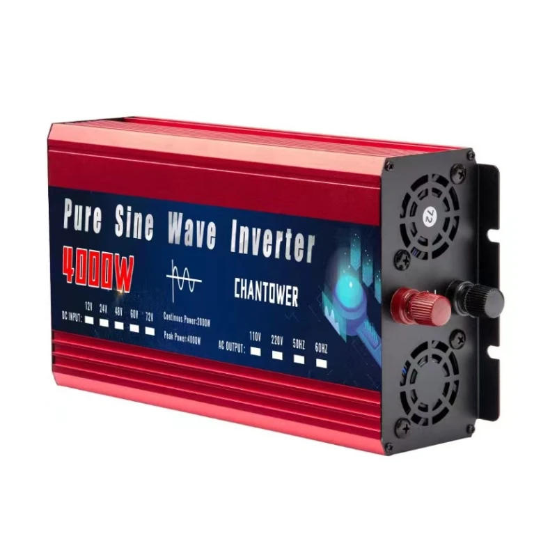Description Picture 5 of itemPure Sine Wave Inverter 12V 220V 24V 110V 2000W 3000W 4000W 5000W DC To AC Portable Power Voltage Converter Car Solar Inverter