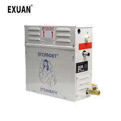 3/4.5KW Sauna Spa Steam Generator 220V/380V Portable Steam Generator Digital Controller Home Bathroom Wet Steam Machine