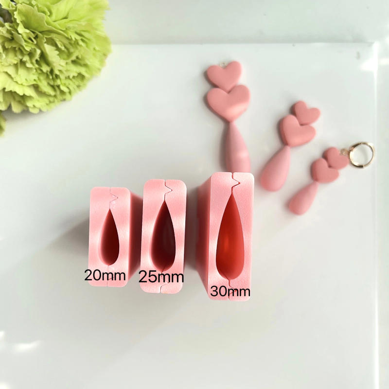 Description Picture 4 of itemPolymer Clay Earring Cutting Mold DIY Creative Jewelry Pendant Decoration Making Tool Round Ball Clay Pottery Handmade Mold