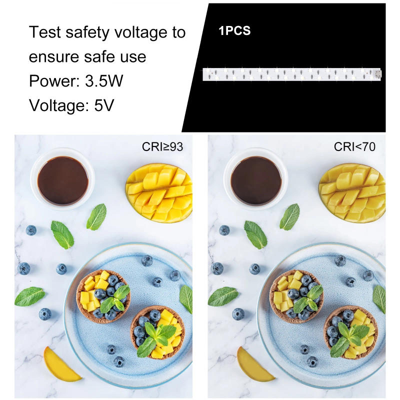 Description Picture 5 of itemPULUZ 20cm Folding Portable 550LM Light Photo Lighting Studio Shooting Tent Box Kit with 2 Colors Backdrops (Black, White), Unfo