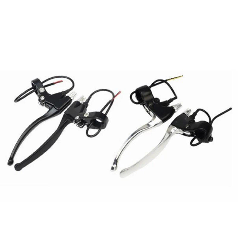 Description Picture 2 of itemComponents Brake Levers Cycling Grip 1 pair Aluminum Alloy Cut Off Switch Electric Bicycle Replacement Scooter