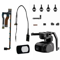 Replacment for DJI Mavic Mini / SE Gimbal Camera Part Empty Gimbal Motor Signal PTZ Cable Lens UV Glass 3 IN 1 Flat Cable