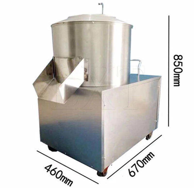 Description Picture 6 of itemElectric Potato Peeler Machine Stainless Steel  Automatic Potato Taro Ginger Peeling Machine Commercial Use