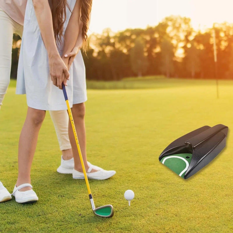 Description Picture 2 of itemGolf Ball Return Putting Unit, Automatic Return Machine, Indoor Golf Putting Hole, Battery-Powered Practicing, Suitable for Prac